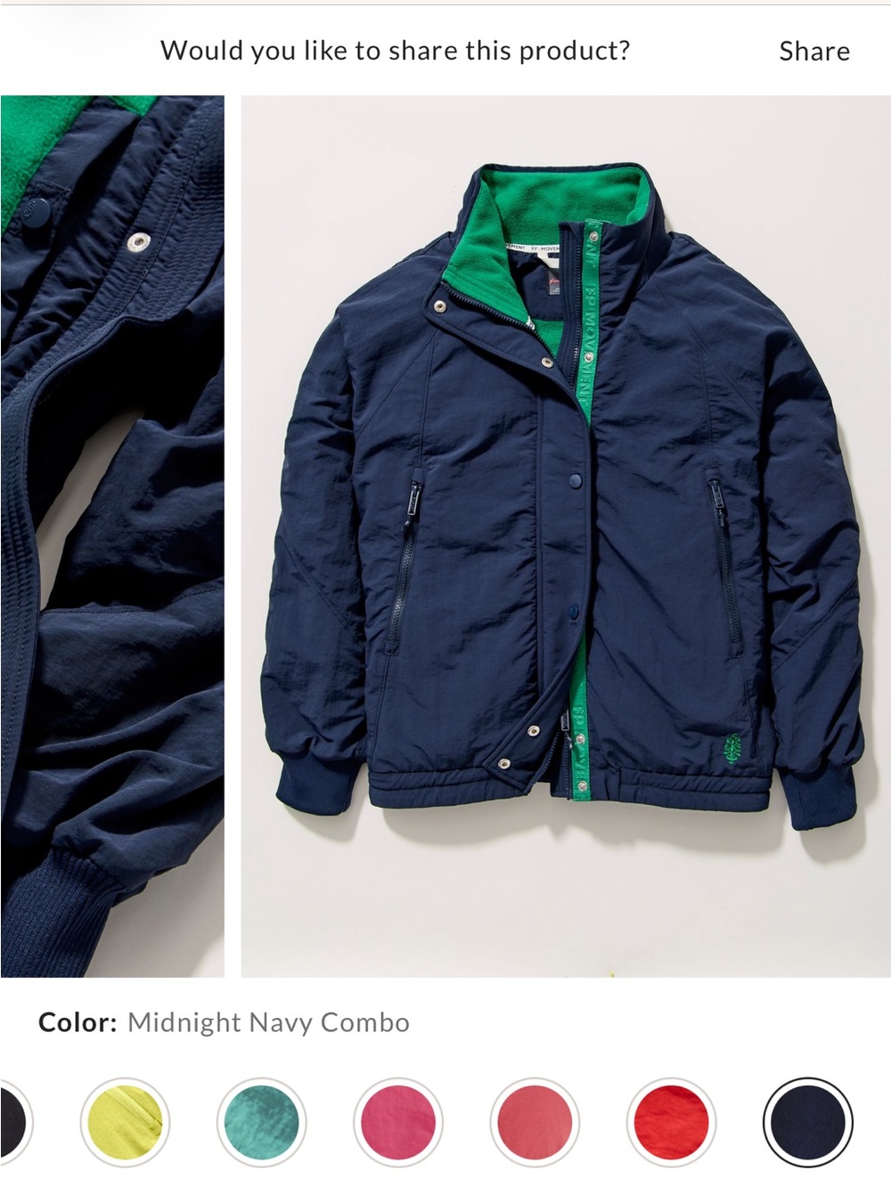Free People field tripper jacket